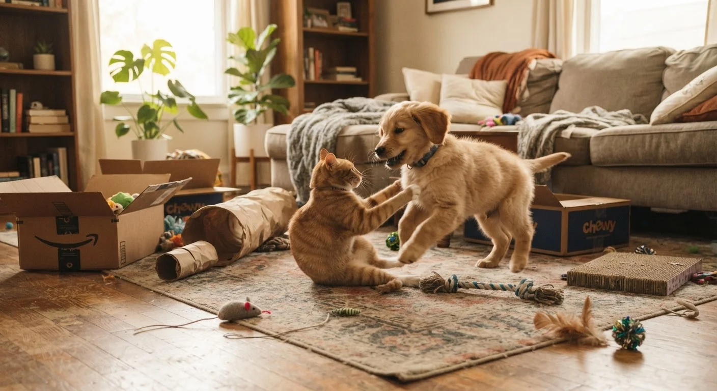 DIY Pet Enrichment: Keeping Your Dog or Cat Stimulated Without Spending Much