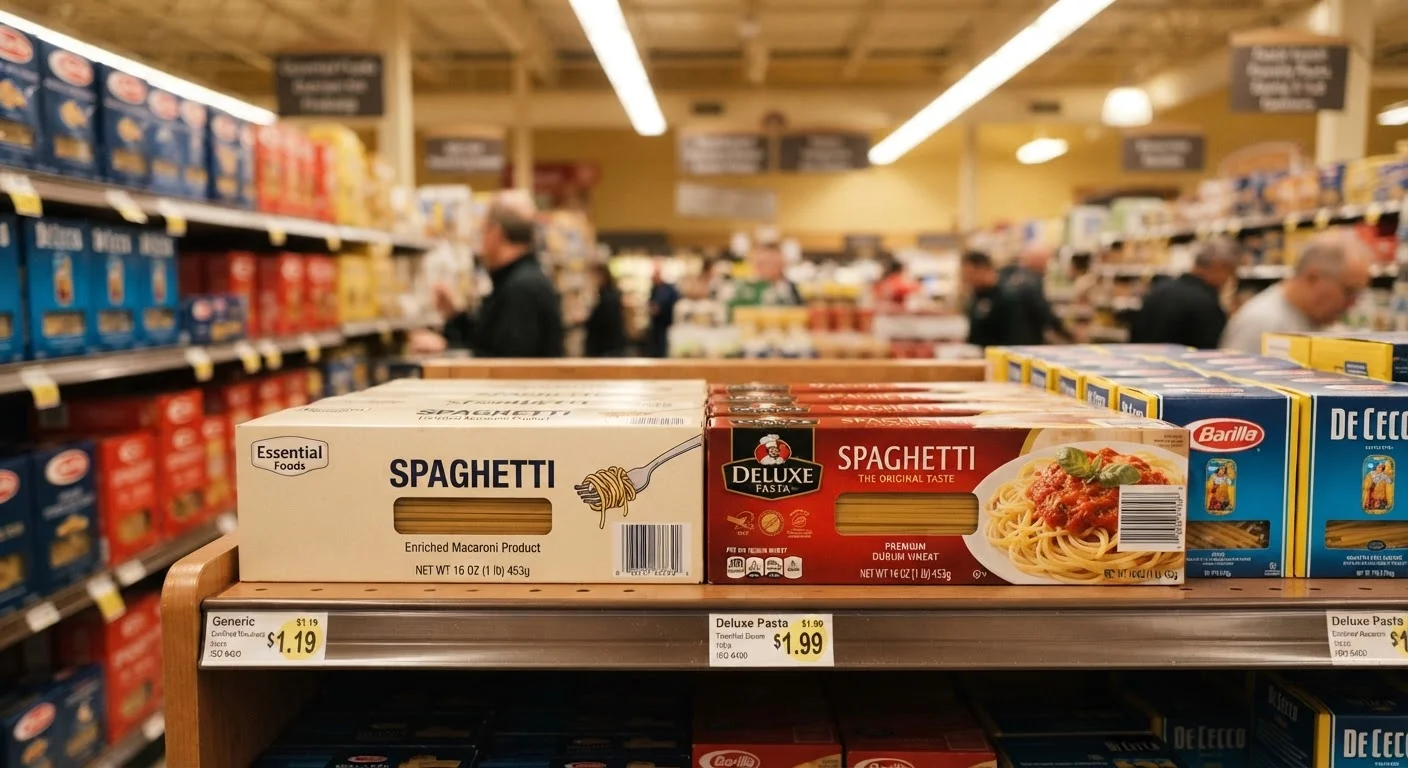The Real Difference Between Store Brands and Name Brands at the Grocery Store